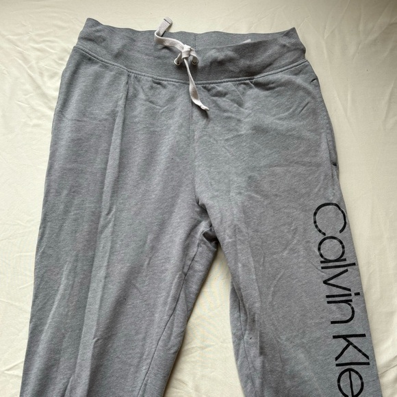 Calvin Klein Heather Gray Lounge Pants - Picture 3 of 5